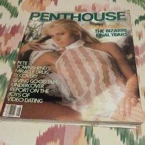 Vintage Magazine Augast 1983 Penthouse
